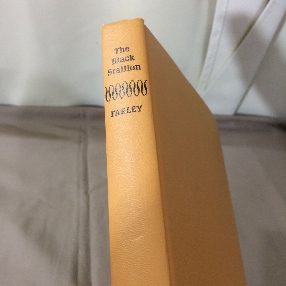 Vintage The Black Stallion Walter Farley HC No DJ Random House Illustrated